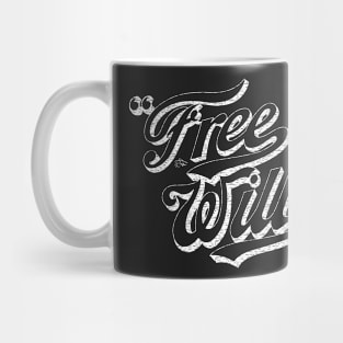 FreeThinker Vintage (white) by Tai's Tees Mug